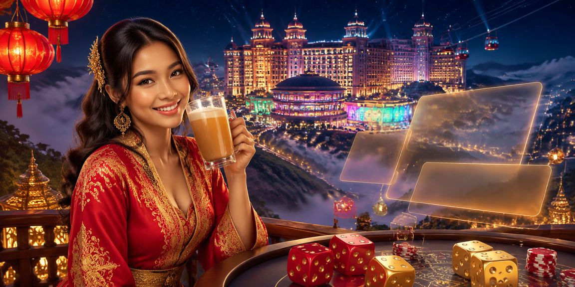 Permainan dadu bergaya Melayu di Genting Highlands dengan suasana kasino